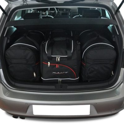 VW GOLF HATCHBACK VII 5 PORTES (2012/2020) - Pack de 4 sacs de voyage sur-mesure KJUST SPORT