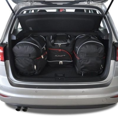VW GOLF SPORTSVAN VII (2013/+) - Pack de 4 sacs de voyage sur-mesure KJUST SPORT