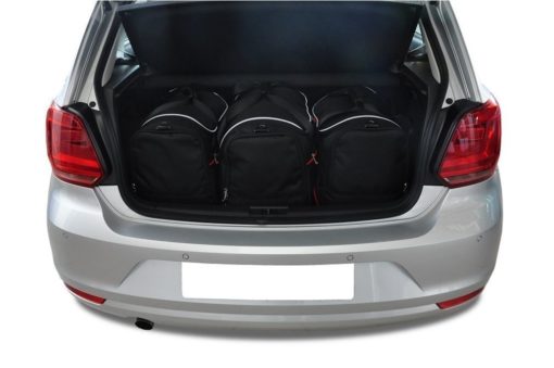 VW POLO V 5 PORTES (2009/2017) - Pack de 3 sacs de voyage sur-mesure KJUST SPORT