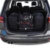 VW TOURAN III (2015/+) - Pack de 4 sacs de voyage sur-mesure KJUST SPORT