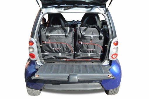 SMART FORTWO COUPÉ I (1998/2007) - Pack de 2 sacs de voyage sur-mesure KJUST SPORT