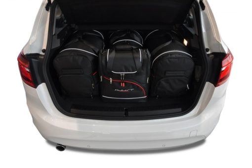 BMW SÉRIE 2 ACTIVE TOURER F45 (2014/+) - Pack de 4 sacs de voyage sur-mesure KJUST AERO