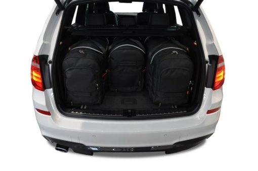 BMW X3 F25 (2010/2017) - Pack de 4 sacs de voyage sur-mesure KJUST AERO