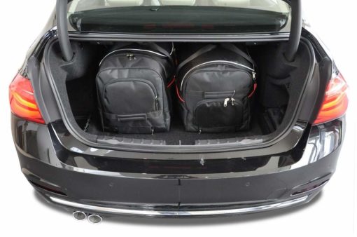 BMW SÉRIE 3 LIMOUSINE F30 (2012/2018) - Pack de 4 sacs de voyage sur-mesure KJUST AERO