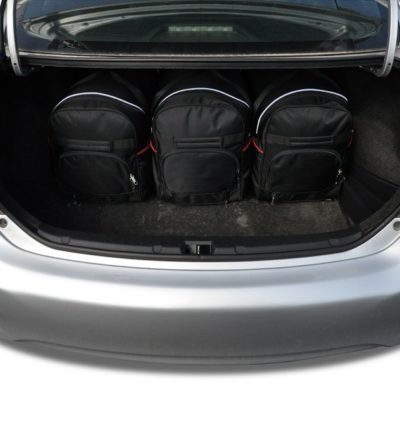 TOYOTA COROLLA LIMOUSINE X 4 PORTES (2007/2014) - Pack de 5 sacs de voyage sur-mesure KJUST SPORT