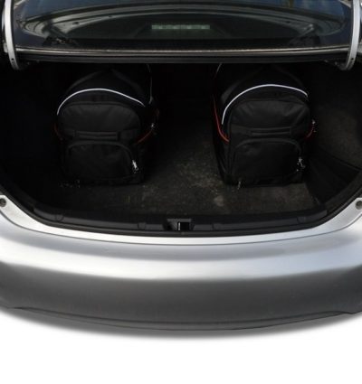 TOYOTA COROLLA LIMOUSINE X 4 PORTES (2007/2014) - Pack de 5 sacs de voyage sur-mesure KJUST SPORT