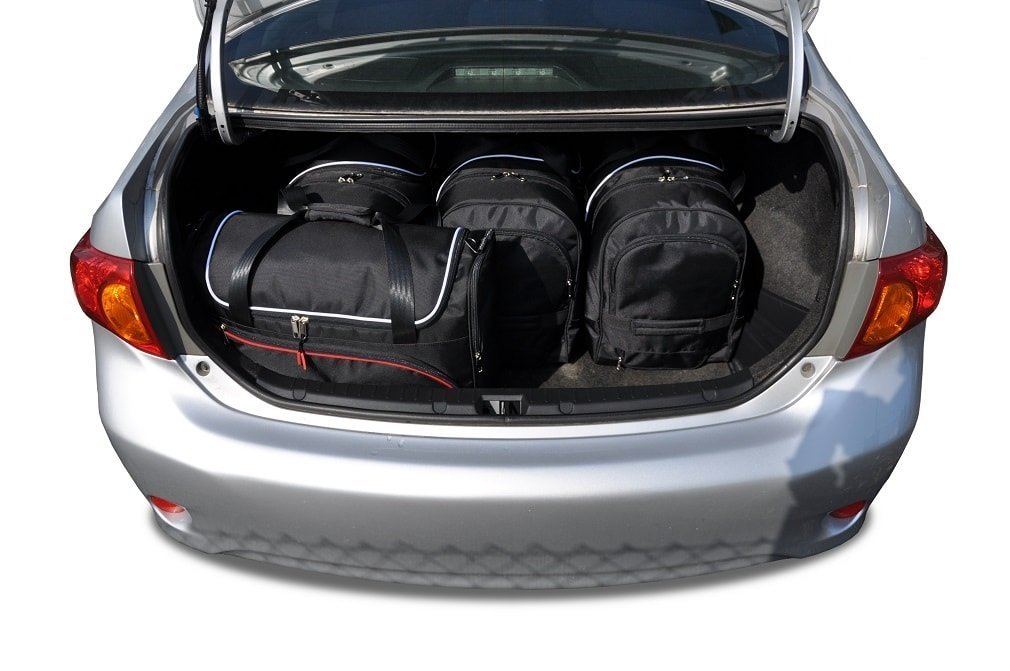 TOYOTA COROLLA LIMOUSINE X (2007/2014) - Pack de 5 sacs de voyage sur-mesure KJUST AERO