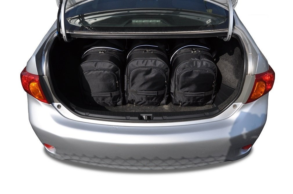 TOYOTA COROLLA LIMOUSINE X (2007/2014) - Pack de 5 sacs de voyage sur-mesure KJUST AERO