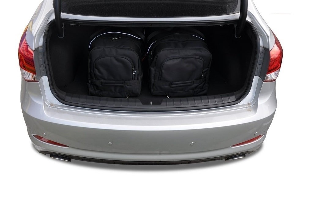 HYUNDAI I40 LIMOUSINE I (2011/+) - Pack de 4 sacs de voyage sur-mesure KJUST SPORT