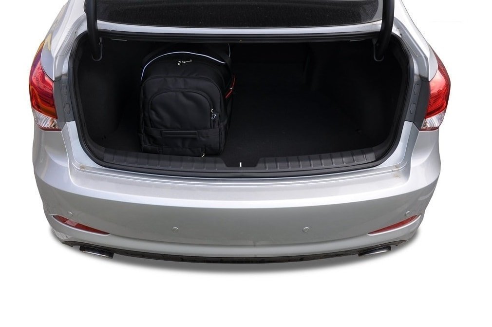HYUNDAI I40 LIMOUSINE I (2011/+) - Pack de 4 sacs de voyage sur-mesure KJUST SPORT