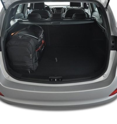 HYUNDAI I30 WAGON II (2012/2017) - Pack de 4 sacs de voyage sur-mesure KJUST SPORT