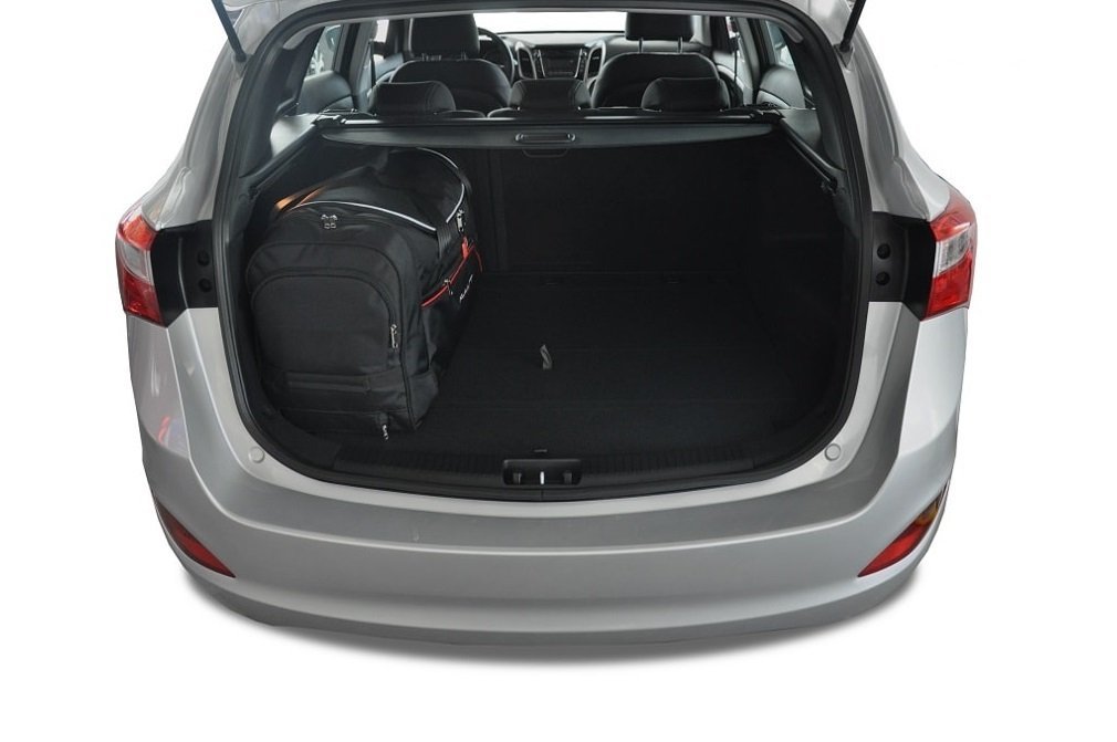 HYUNDAI I30 WAGON II (2012/2017) - Pack de 4 sacs de voyage sur-mesure KJUST SPORT