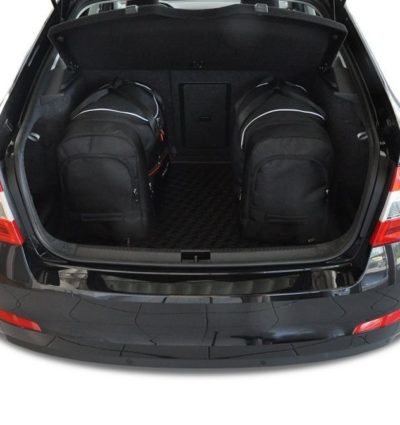 SKODA OCTAVIA LIFTBACK III (2013/2020) - Pack de 5 sacs de voyage sur-mesure KJUST AERO