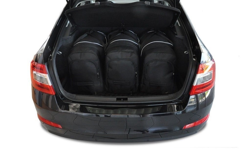 SKODA OCTAVIA LIFTBACK III (2013/2020) - Pack de 5 sacs de voyage sur-mesure KJUST AERO