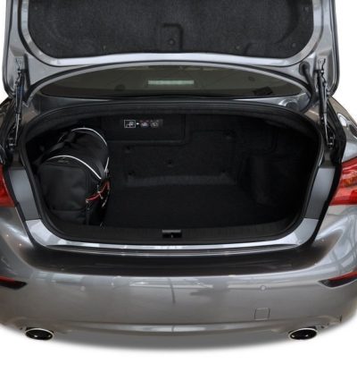 INFINITI Q50 HYBRID I (2013/2017) - Pack de 4 sacs de voyage sur-mesure KJUST AERO