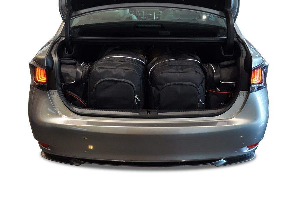 LEXUS GS HYBRID IV (2012/+) - Pack de 4 sacs de voyage sur-mesure KJUST AERO