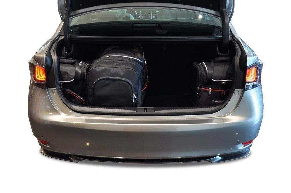 LEXUS GS HYBRID IV (2012/+) - Pack de 4 sacs de voyage sur-mesure KJUST AERO