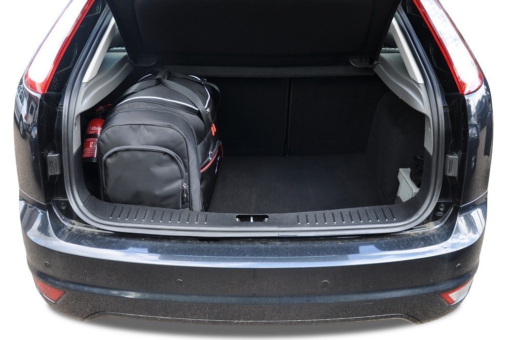 FORD FOCUS HATCHBACK II 5 PORTES (2004/2011) - Pack de 4 sacs de voyage sur-mesure KJUST SPORT