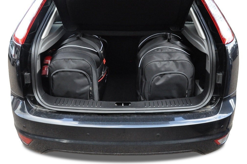 FORD FOCUS HATCHBACK II (2004/2011) - Pack de 4 sacs de voyage sur-mesure KJUST AERO
