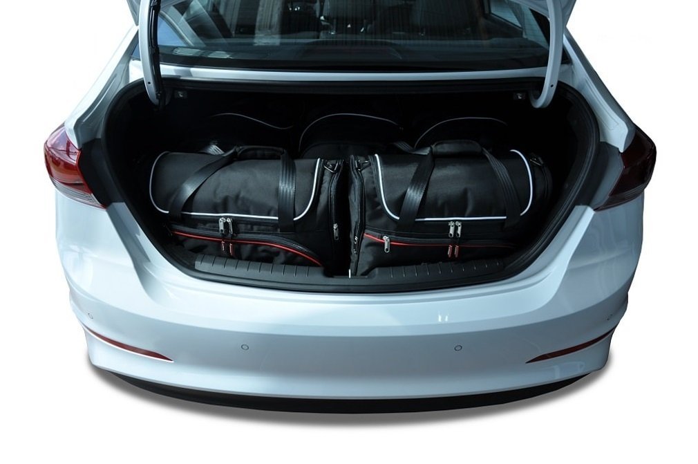 HYUNDAI ELANTRA VI (2016/+) - Pack de 5 sacs de voyage sur-mesure KJUST AERO