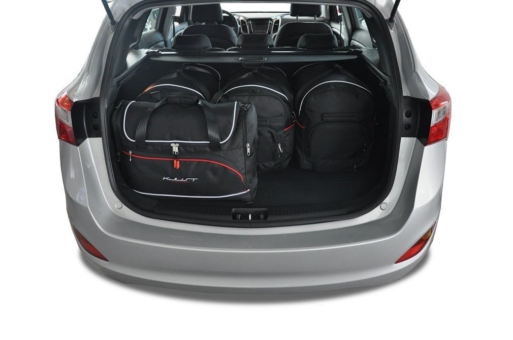 HYUNDAI I30 WAGON II (2012/2017) - Pack de 5 sacs de voyage sur-mesure KJUST AERO