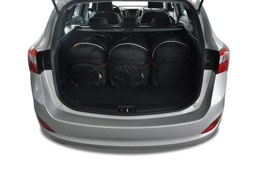 HYUNDAI I30 WAGON II (2012/2017) - Pack de 5 sacs de voyage sur-mesure KJUST AERO