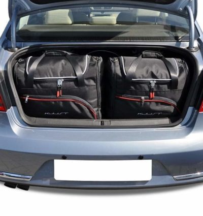 VW PASSAT LIMOUSINE B7 (2010/2014) - Pack de 5 sacs de voyage sur-mesure KJUST SPORT