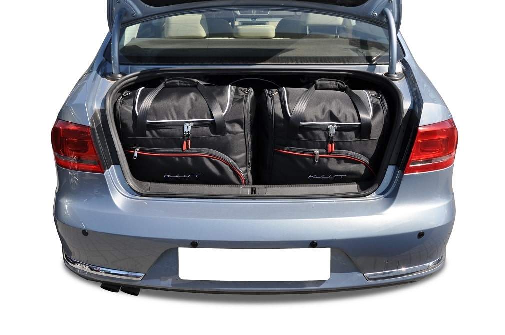 VW PASSAT LIMOUSINE B7 (2010/2014) - Pack de 5 sacs de voyage sur-mesure KJUST SPORT