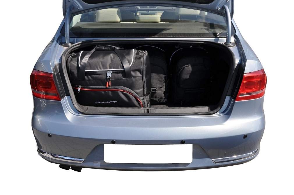 VW PASSAT LIMOUSINE B7 (2010/2014) - Pack de 5 sacs de voyage sur-mesure KJUST SPORT
