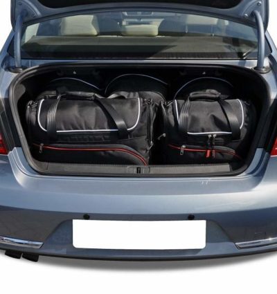 VW PASSAT LIMOUSINE B7 (2010/2014) - Pack de 5 sacs de voyage sur-mesure KJUST AERO