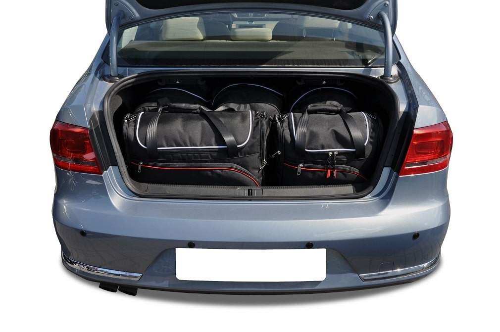 VW PASSAT LIMOUSINE B7 (2010/2014) - Pack de 5 sacs de voyage sur-mesure KJUST AERO