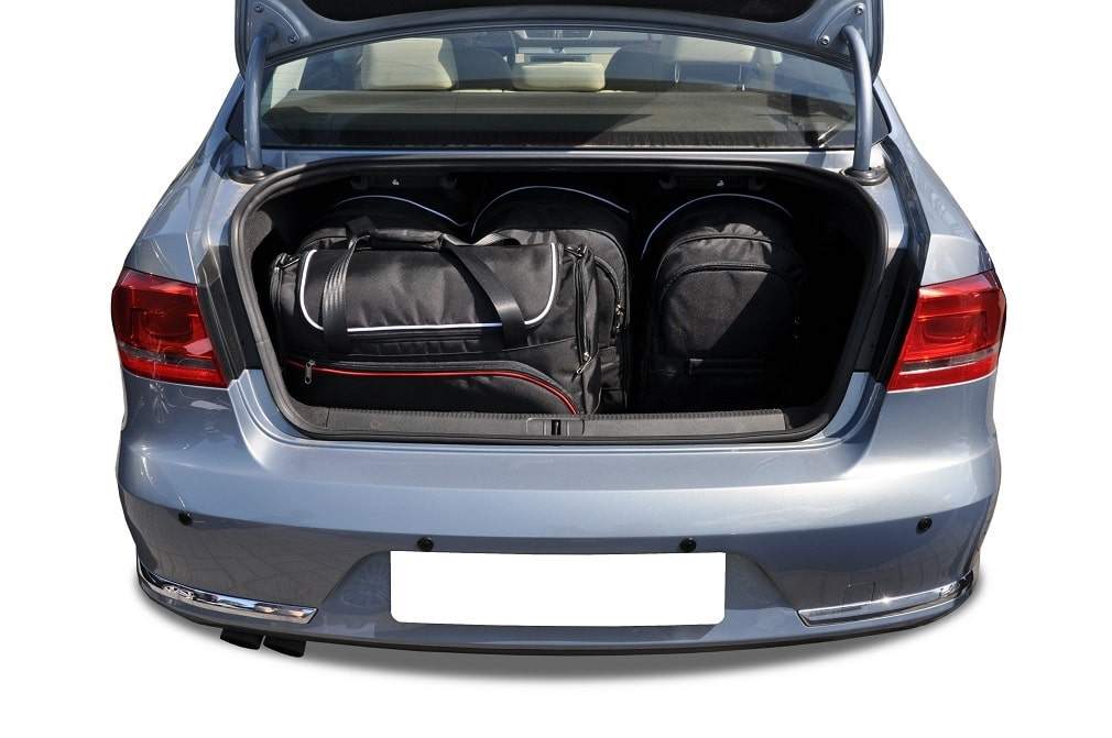 VW PASSAT LIMOUSINE B7 (2010/2014) - Pack de 5 sacs de voyage sur-mesure KJUST AERO