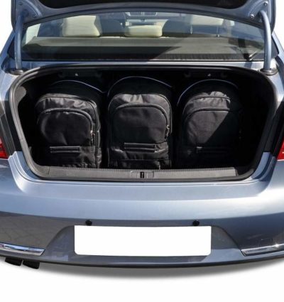 VW PASSAT LIMOUSINE B7 (2010/2014) - Pack de 5 sacs de voyage sur-mesure KJUST AERO