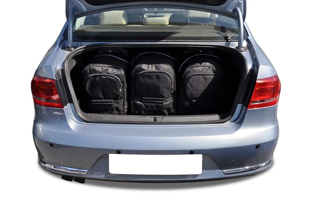 VW PASSAT LIMOUSINE B7 (2010/2014) - Pack de 5 sacs de voyage sur-mesure KJUST AERO