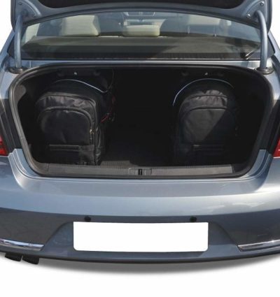 VW PASSAT LIMOUSINE B7 (2010/2014) - Pack de 5 sacs de voyage sur-mesure KJUST AERO