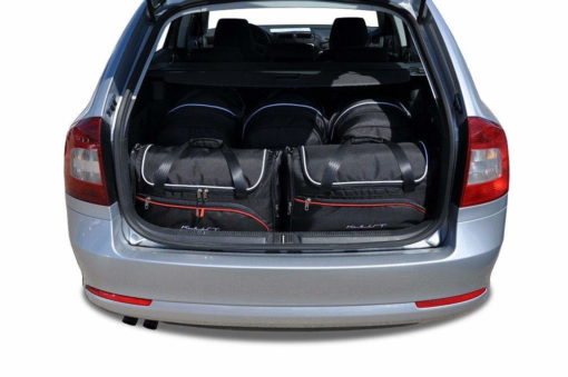 SKODA OCTAVIA KOMBI II (2004/2013) - Pack de 5 sacs de voyage sur-mesure KJUST AERO