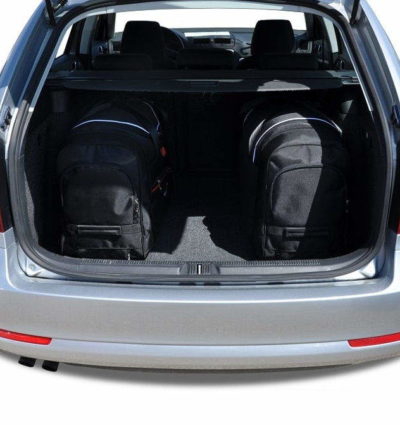 SKODA OCTAVIA KOMBI II (2004/2013) - Pack de 5 sacs de voyage sur-mesure KJUST AERO