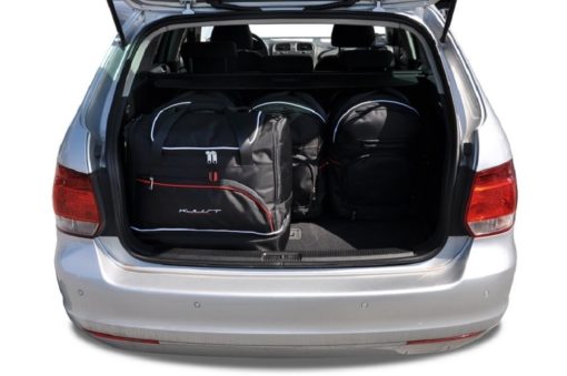 VW GOLF VARIANT VI (2008/2016) - Pack de 5 sacs de voyage sur-mesure KJUST SPORT