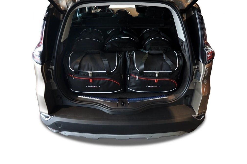 RENAULT ESPACE V (2014/+) - Pack de 5 sacs de voyage sur-mesure KJUST AERO