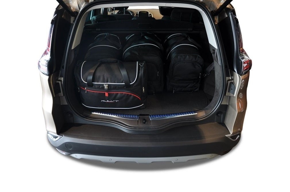 RENAULT ESPACE V (2014/+) - Pack de 5 sacs de voyage sur-mesure KJUST AERO