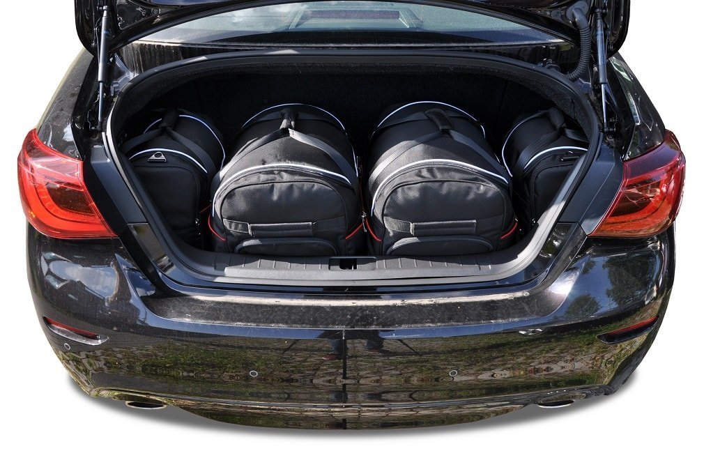 INFINITI Q70 HYBRID I (2013/+) - Pack de 4 sacs de voyage sur-mesure KJUST AERO