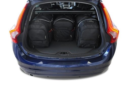 VOLVO V60 I (2010/2018) - Pack de 4 sacs de voyage sur-mesure KJUST AERO