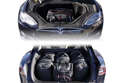 TESLA MODEL S I (2012/2016) - Pack de 6 sacs de voyage sur-mesure KJUST AERO