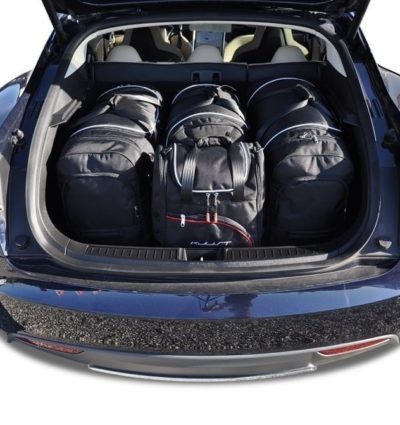 TESLA MODEL S I (2012/2016) - Pack de 6 sacs de voyage sur-mesure KJUST AERO