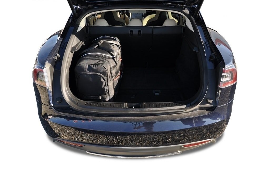 TESLA MODEL S I (2012/2016) - Pack de 4 sacs de voyage sur-mesure KJUST SPORT