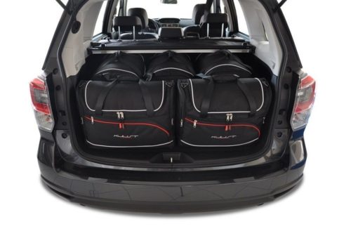 SUBARU FORESTER IV (2012/2018) - Pack de 5 sacs de voyage sur-mesure KJUST AERO