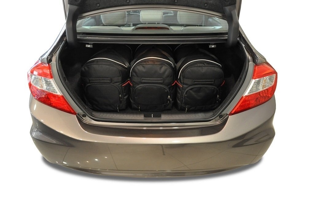 HONDA CIVIC LIMOUSINE IX (2012/2017) - Pack de 5 sacs de voyage sur-mesure KJUST AERO