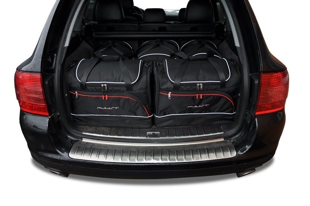 PORSCHE CAYENNE I (2002/2010) - Pack de 5 sacs de voyage sur-mesure KJUST SPORT