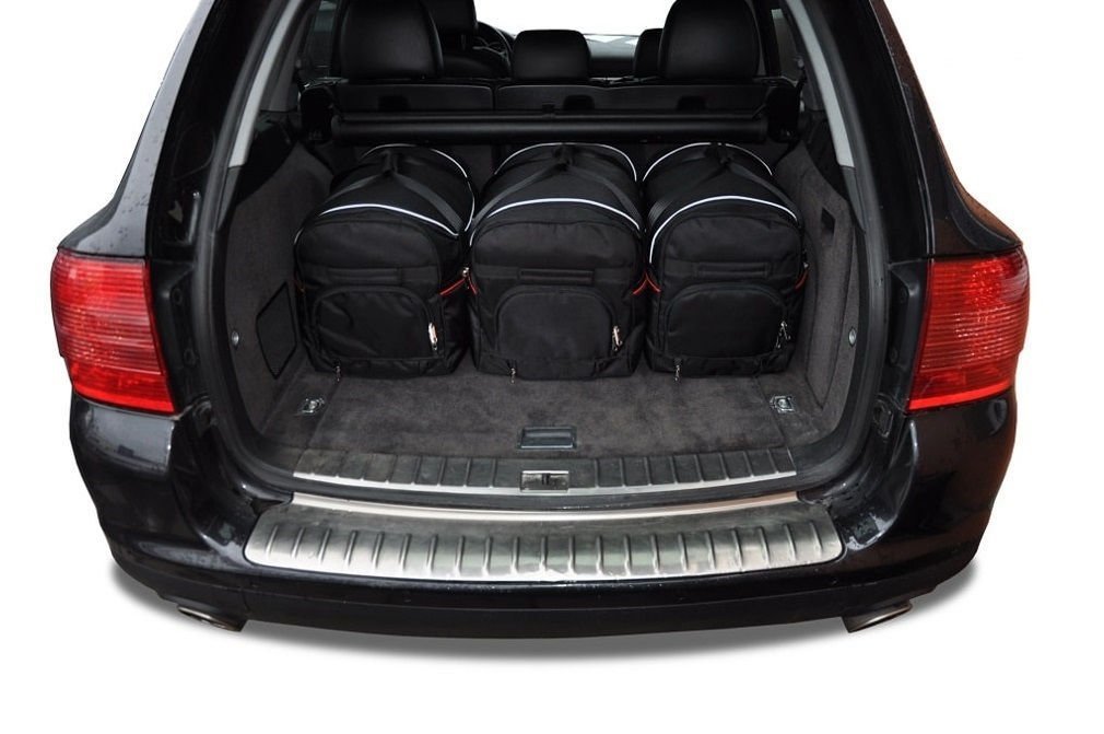 PORSCHE CAYENNE I (2002/2010) - Pack de 5 sacs de voyage sur-mesure KJUST SPORT