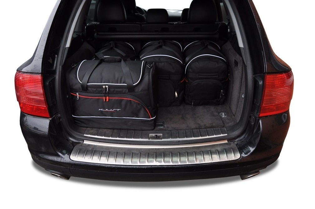 PORSCHE CAYENNE I (2002/2010) - Pack de 5 sacs de voyage sur-mesure KJUST SPORT